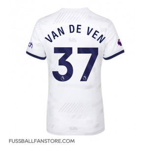 Tottenham Hotspur Micky van de Ven #37 Replik Heimtrikot Damen 2023-24 Kurzarm